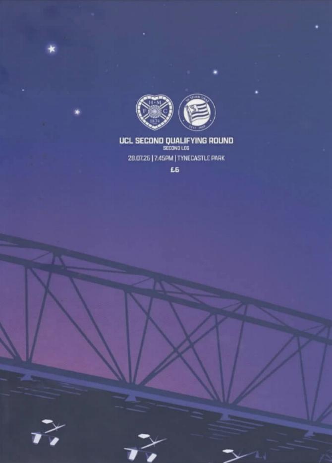 2026/27 CHAMPIONS LEAGUE - HEARTS v STURM GRAZ